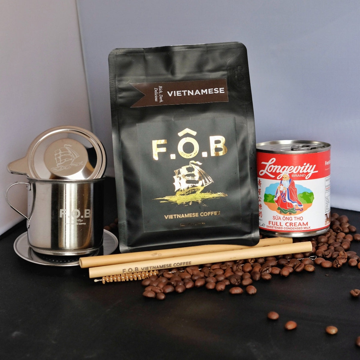 Iced Vietnamese Coffee Starter Kit