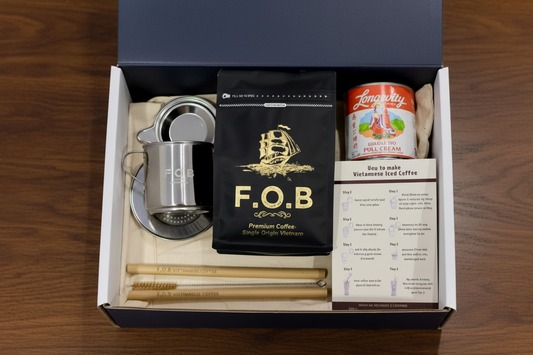 Iced Vietnamese Coffee Kit Box Set