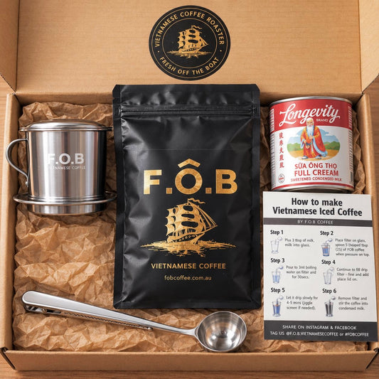 Vietnamese Coffee Kit Box Set