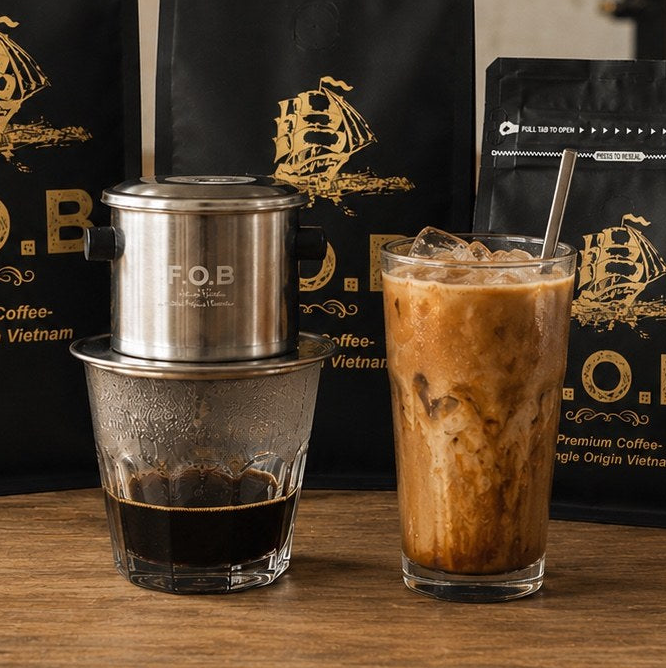 Vietnamese Coffee Kit Box Set