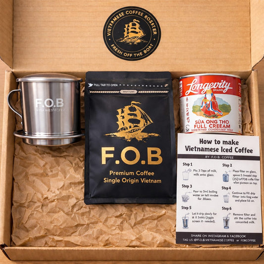 Vietnamese Coffee Kit Box Set