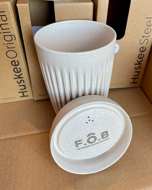 Huskee Keep Cup (made from husks of coffee)