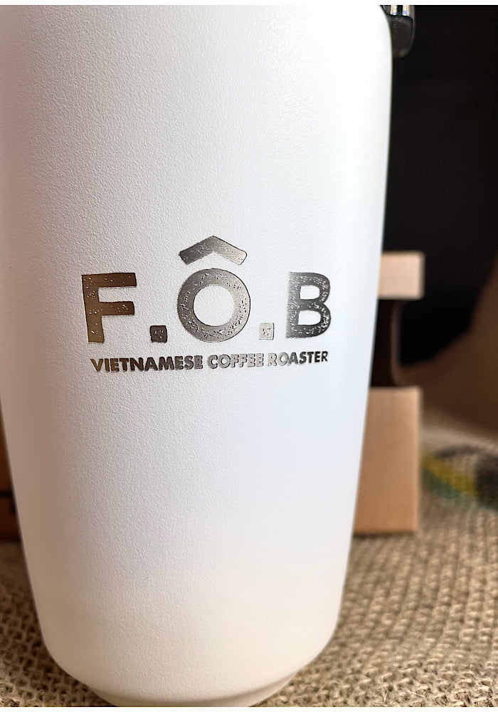 Huskee Stainless/Ceramic Cup