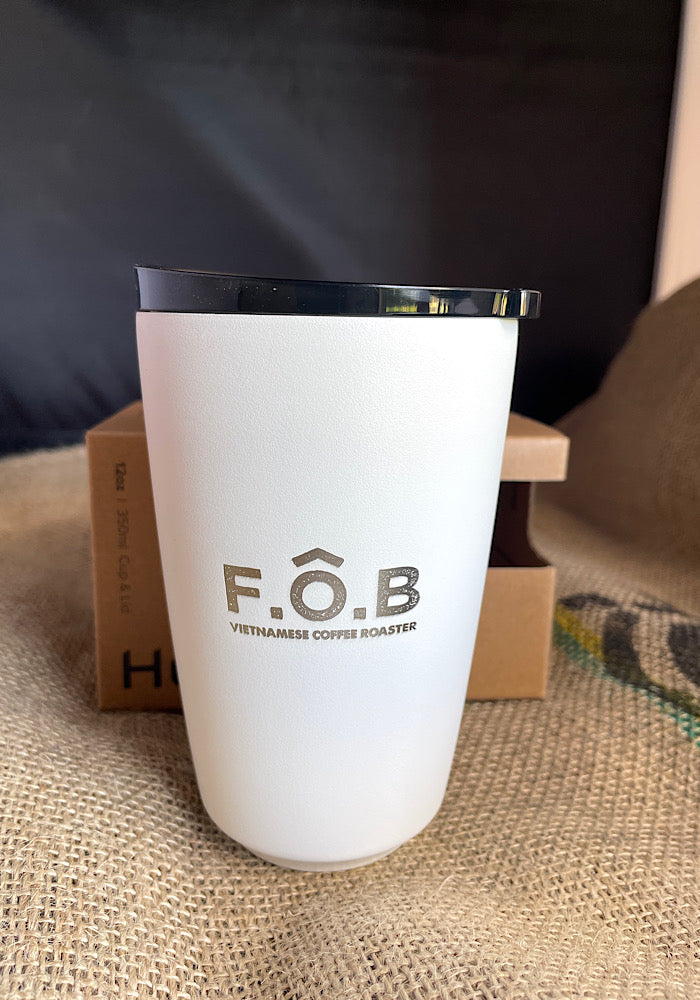 Huskee Stainless/Ceramic Cup