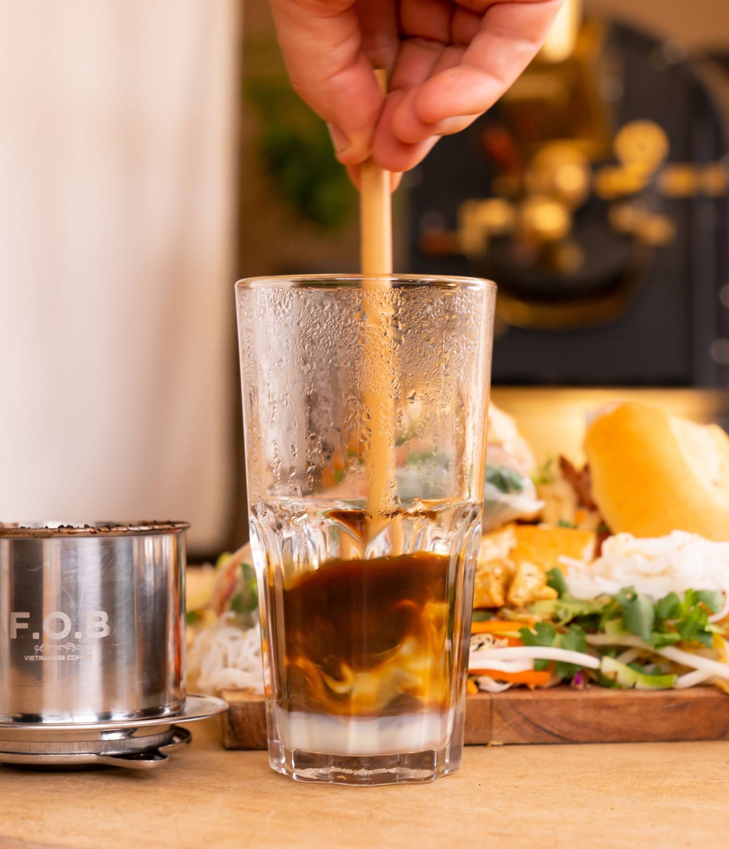 Traditional Vietnamese Iced Coffee