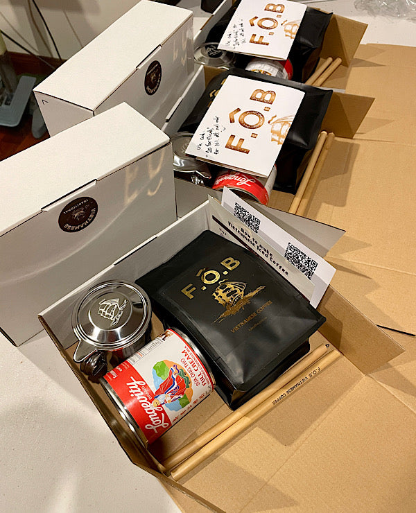 Iced Vietnamese Coffee Kit Box Set